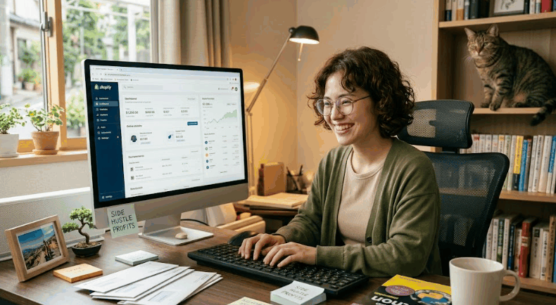 AIを活用して豊かなライフスタイルを実現しているイメージ画像